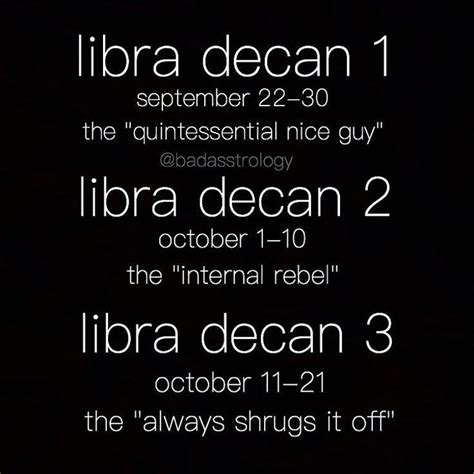 Libra Decan 1 Libra Zodiac Facts Astrology Libra Learn Astrology