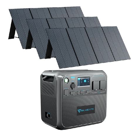 Kit Generator Solar Portabil Bluetti Power Oak 2000W 2000Wh Ac200P 3