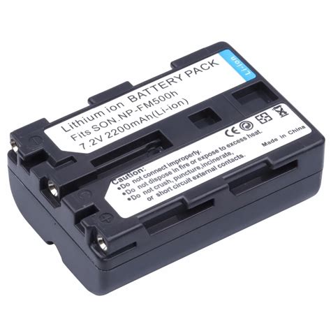 Probty Np Fm H Np Fm H Battery For Sony Alpha Slt A A A A