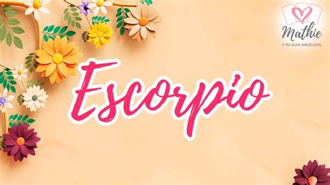 ESCORPIOIMPACTANTEALUCINE CON TU LECTURAHoróscopo ESCORPIO del 15 al