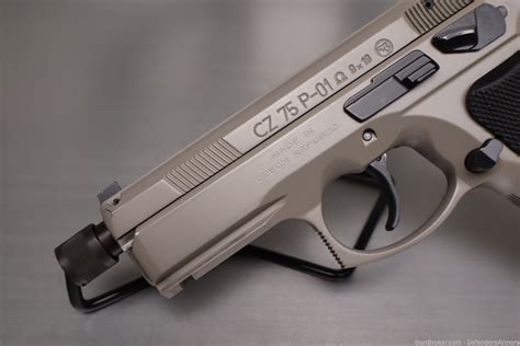 CZ 75 P 01 Omega Urban Grey Suppressor Ready TWO BARRELS SEVEN