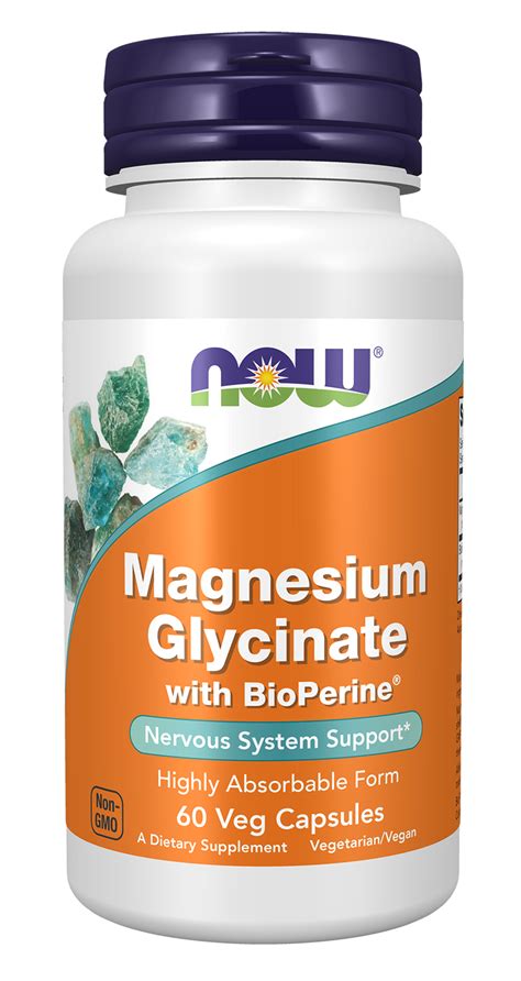 Magnesium Transporters Veg Capsules NOW Supplements