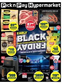 Pick N Pay Hypermarket Eastern Cape Early Black Friday Specials