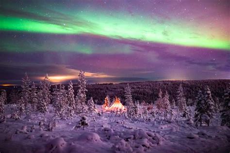 Rovaniemi Excursión a la Aurora Boreal con cámara fotográfica