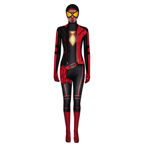 Into The Spider Verse Jessica Drew Costume – SocoHoodie