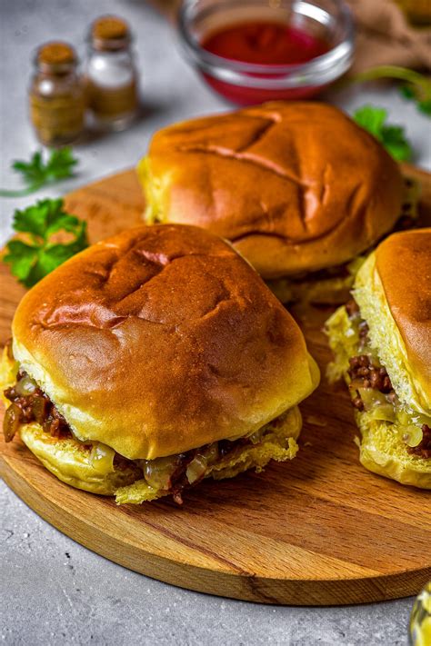 Open Face Garlic Toast Sloppy Joes CheekyKitchen