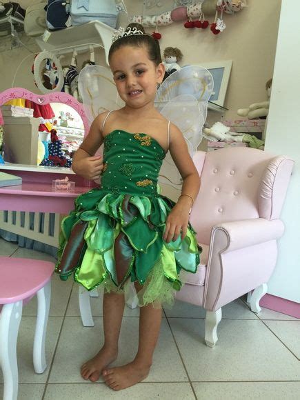 Fantasia Fada Sininho Tinker Bell Peter Pan Vestido Luxo Elo