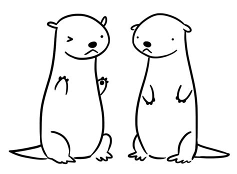 How To Draw A Otter Easy Many People Have Incorrectly Learned How To