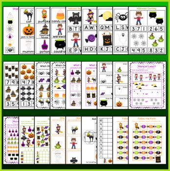 Halloween Bundle Printable Pack By Zayzee S Classroom Tpt