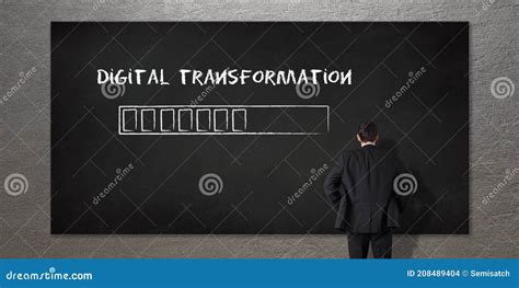 Digital Transformation Concept Of Digitization Of Business Processes