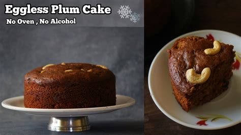 Eggless Plum Cake Iyengar Bakery Style Plum Cake Christmas Fruit