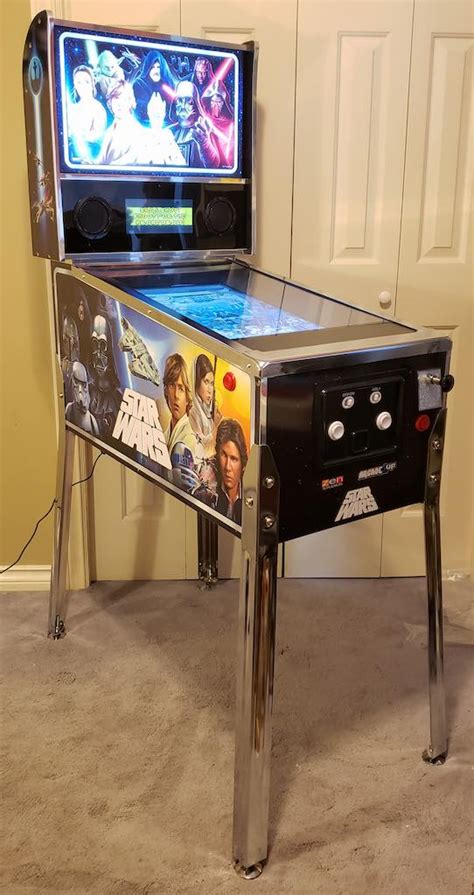 Arcade1Up Star Wars Digital Pinball Machine Review Best Buy Blog