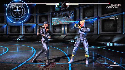 Mortal Kombat X Sonya Blade Vs Cassie Cage Youtube