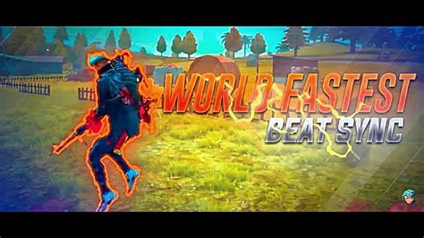 Worlds Fastest Free Fire Beat Sync Montage Bhaag Johnny Daddy Mummy