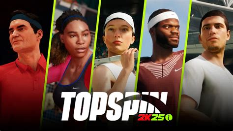 All TopSpin 2K25 Players Revealed Mens Womens Legends Rosters