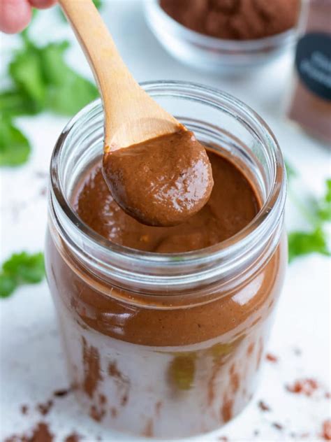 Easy Mole Sauce Recipe With Peanut Butter Yogitrition