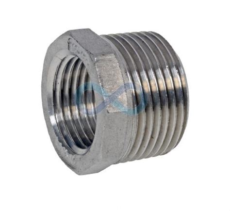 Hexagon Reducing Bush 1 8 4 BSP 316 Stainless Steel