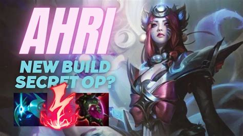 This Is Actually The Best Ahri Build Ahri Ranked Gameplay Youtube