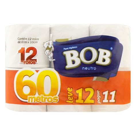 Papel Higi Nico Folha Simples Neutro Bob M Leve Pague Unid