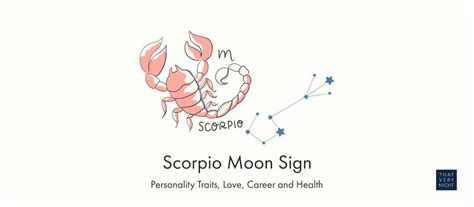 Scorpio Moon Sign 2024 - Sayre Melody