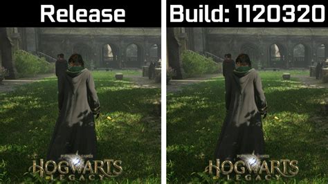 Hogwarts Legacy Release Vs Patch Build New Patch February