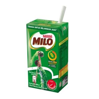 Nestle MILO Activ Go Chocolate Malt UHT 125ml X 40 Packs Shopee