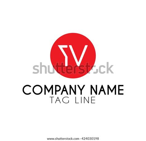 Yv Logo Stock Vector (Royalty Free) 424030198