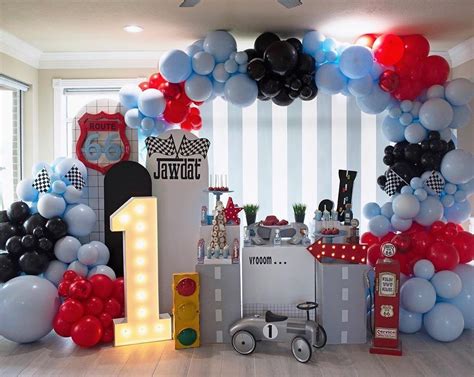 20 Cars And Race Cars 1st Birthday Party Themes For Baby Boy