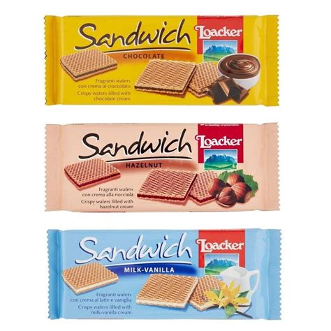 Loacker Wafer Testpacket Loacker Wafers Sandwich Cioccolato Nocciola