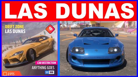 Forza Horizon 5 LAS DUNAS Drift Zone Car Restriction S2 998 Anything