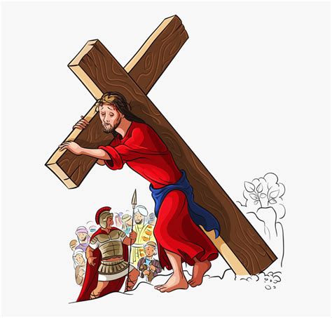 Jesus Christ Carrying The Cross