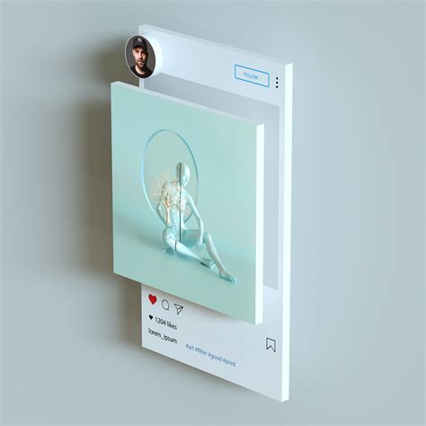 Free Social Mockup Behance