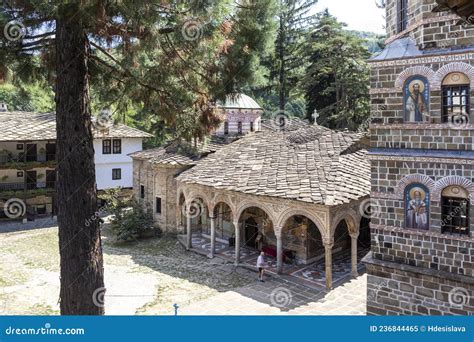 Medieval Troyan Monastery Of Assumption Bulgaria Editorial Image