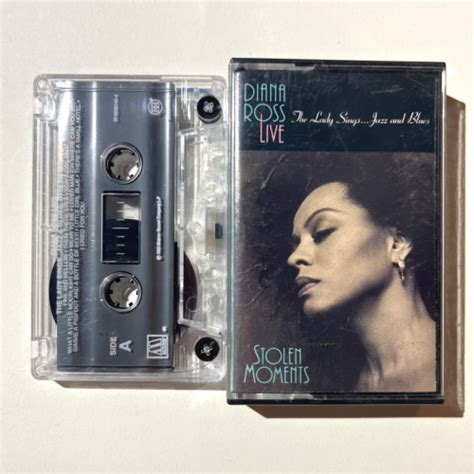 Diana Ross The Lady Sings Jazz And Blues Cassette Tape 1993 Motown