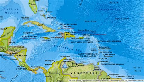 Mapping The Caribbean