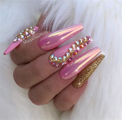 Updated 40 Fantastic Pink Chrome Nails August 2020