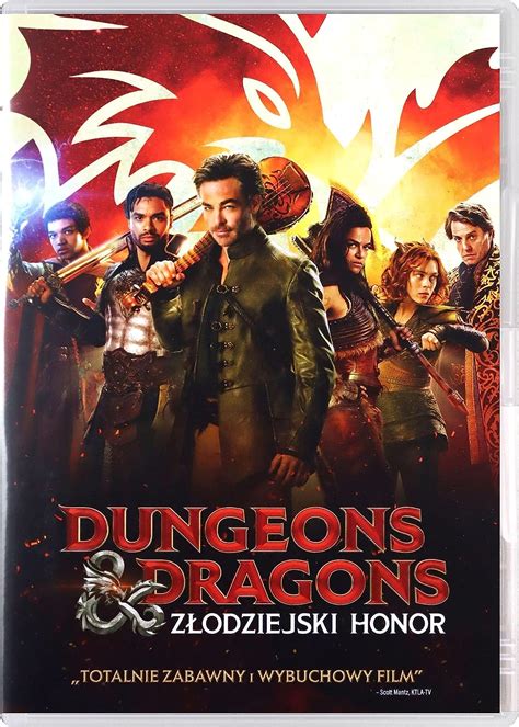 Dungeons And Dragons Honor Among Thieves Dvd English Audio English