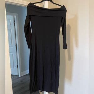 Bobi Dresses Revolve Bobi Off The Shoulder Midi Dress Black Poshmark