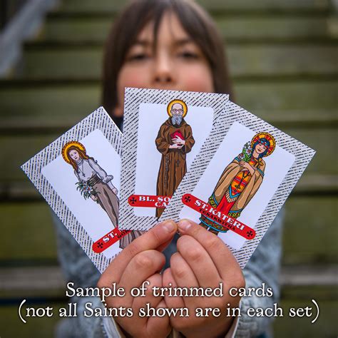 Catholic Saint Trading Cards February Set 1 Printable Plus Bonus