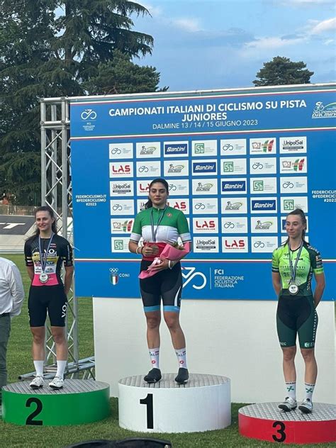 Ciclismo su pista Juniores Beatrice Bertolini è la nuova Campionessa