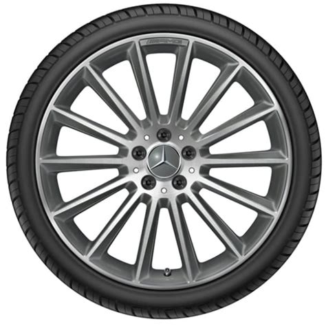 Amg Multi Spoke Rim Set Inch Titanium Grey E Class C A