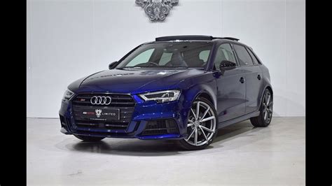 2017 Audi S3 Sportback Black Edition 310ps S Tronic Youtube