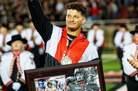 Chiefs Qb Patrick Mahomes Enters Texas Tech Ring Of Honor Arrowhead Pride