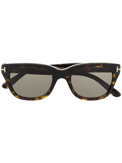 Tom Ford Eyewear Sonnenbrille Mit Eckigem Gestell Farfetch