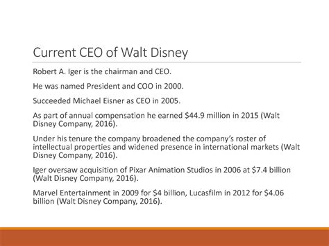 Solution Walt Disney Presentation Studypool