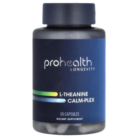 Prohealth Longevity L Theanine Calm Plex Capsules Count