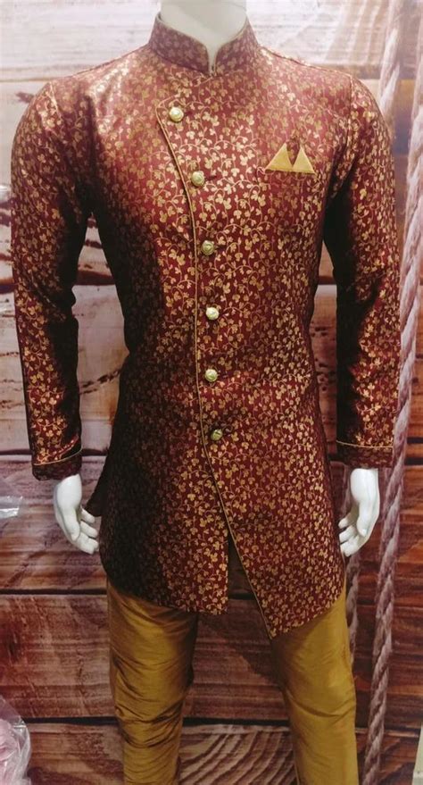 Men Maroon Indo Western Sherwani Size At Rs Piece In Mumbai