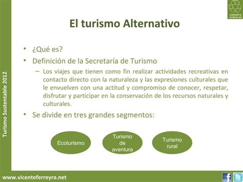 Turismo Alternativo Ppt