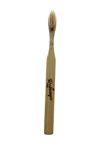 Bamboo Brush Natural Eat Pure Stay Secure