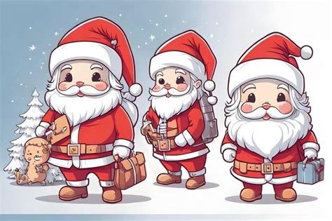 Premium Ai Image Santa Claus St Nick Kris Kringle Father Christmas